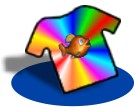 Juju's Amazing Technicolor T-shirt